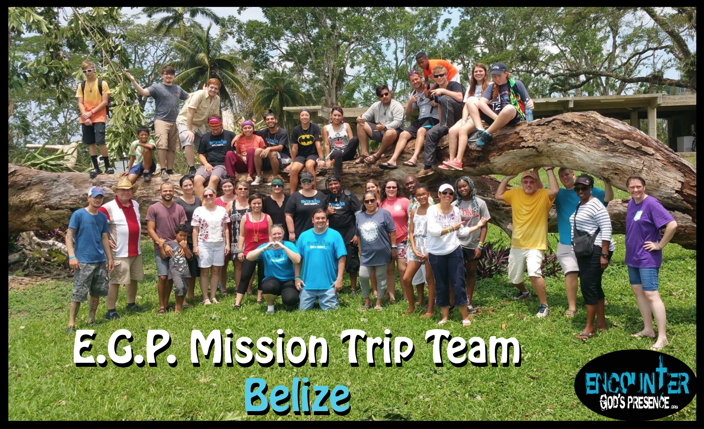 EGP Mission's Trip Team 2016 Belize tree